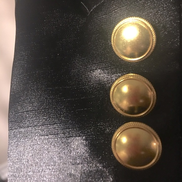 Satin blazer French connection size 6 black - Picture 7 of 13